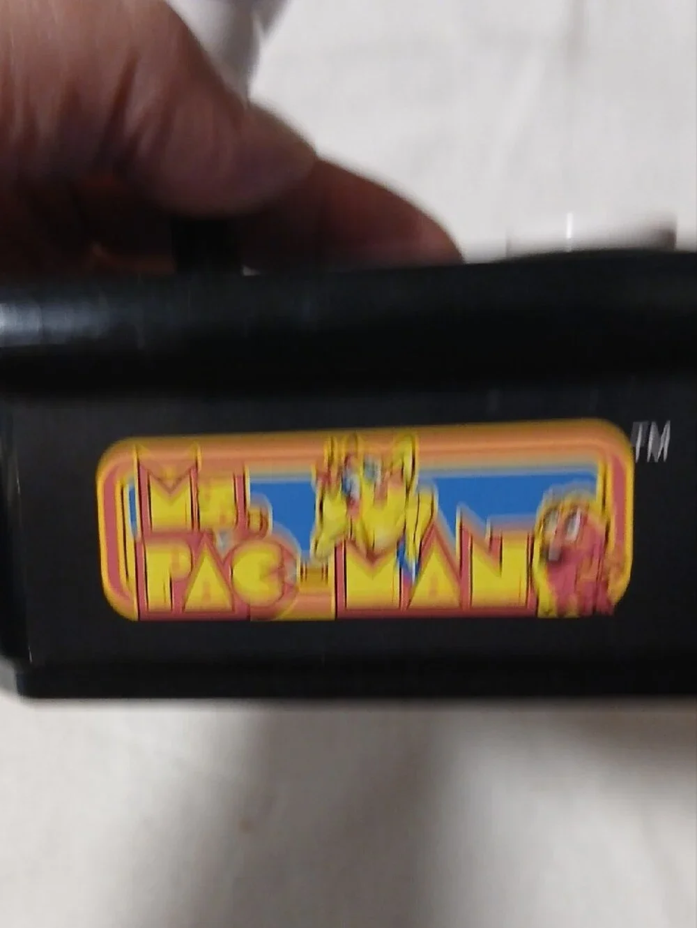 Ms. Pac-Man Blue Arcade Joystick Controller with White Buttons 1993